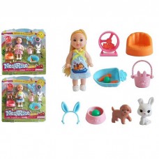 Лялька BabyToys A8-44 тварини з аксесуарами 11,5см