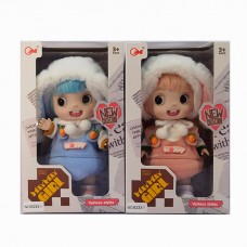 Кукла BabyToys B233-I 24см пластиковая для девочки