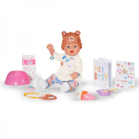 Кукла Baby Born Эмма-Тедди 43 см с аксессуарами Кукла Baby Born Эмма-Тедди 43 см с аксессуарами