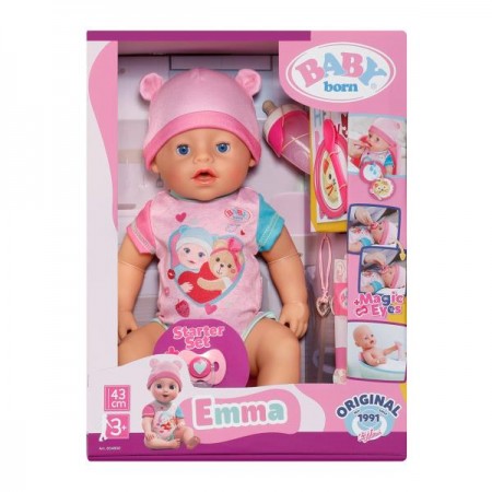 Кукла Baby Born Очаровательная Эмма 43 см с аксессуарами