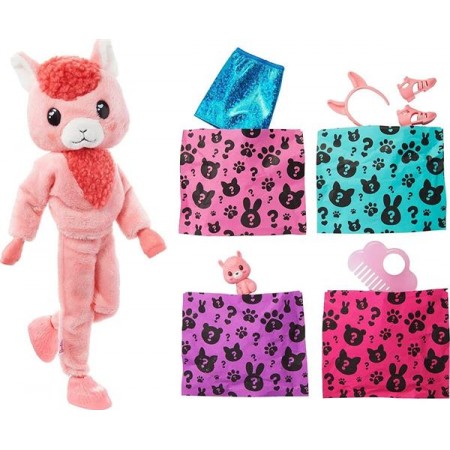 Кукла Barbie Cutie Reveal Забавная лама 29 см HJL60 Кукла Barbie Cutie Reveal Забавная лама 29 см HJL60