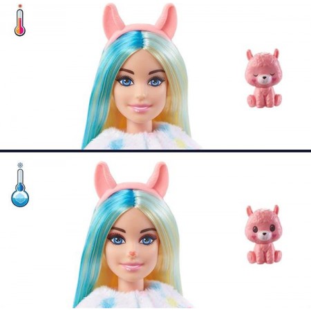 Кукла Barbie Cutie Reveal Забавная лама 29 см HJL60 Кукла Barbie Cutie Reveal Забавная лама 29 см HJL60