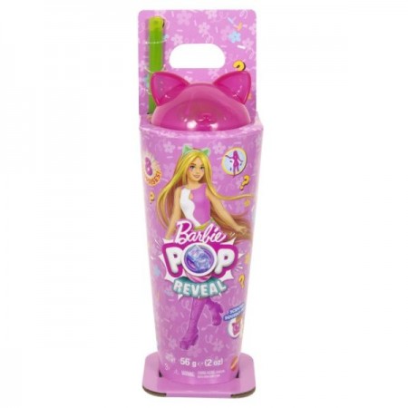 Кукла Barbie "Pop Reveal" серии "Костюмированная вечеринка" – образ котенка Серия: Pop Reveal , Размер игрушки: 29 см Кукла Barbie "Pop Reveal" серии "Костюмированная вечеринка" – образ котенка Серия: Pop Reveal , Размер игрушки: 29 см