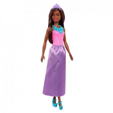 Кукла Barbie Дримтопия Очаровательная принцесса темная шатенка в фиолетовой юбке HGR00-HGR02 Кукла Barbie Дримтопия Очаровательная принцесса темная шатенка в фиолетовой юбке HGR00-HGR02