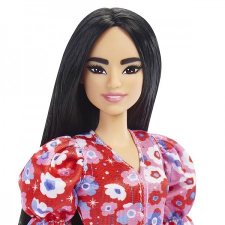 Кукла Barbie Модница в розовом платье в цветочек 29 см HBV11 Кукла Barbie Модница в розовом платье в цветочек 29 см HBV11