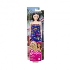 Кукла Barbie в синем платье брюнетка 29 см