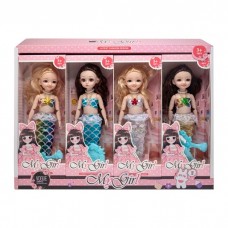 Кукла русалка BabyToys C7397 шарнирная 28см с аксессуарами