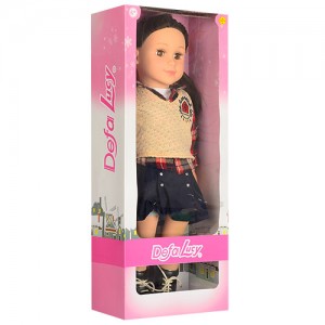 Кукла DEFA 5507 45 см, мягконабивная