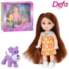 Кукла DEFA 8808 пластикова для дівчинки 11 см