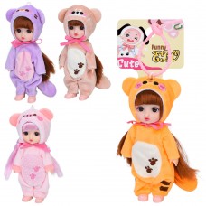 Шарнирная кукла BabyToys DH2296A 15см, 4 вида Шарнирная кукла BabyToys DH2296A 15см, 4 вида
