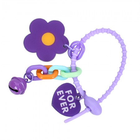 Ляльки-брелоки BabyToys DH2393 11см з дзвіночком Ляльки-брелоки BabyToys DH2393 11см з дзвіночком