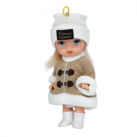 Ляльки-брелоки BabyToys DH2393 11см з дзвіночком Ляльки-брелоки BabyToys DH2393 11см з дзвіночком