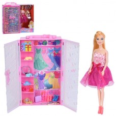 Шарнирная кукла BabyToys DSJ948-A 29см с гардеробом Шарнирная кукла BabyToys DSJ948-A 29см с гардеробом