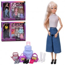 Шарнирная кукла BabyToys FD0415-16-17 30см с нарядами