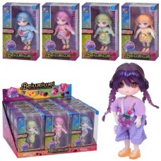 Шарнирная кукла BabyToys FD0526 13см, 12 штук