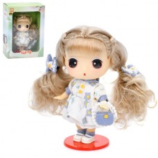 Лялька BabyToys FDE1864 18,5 см з довгим волоссям і аксесуарами