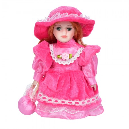 Фарфоровая кукла BabyToys HC08171 21см с подставкой Фарфоровая кукла BabyToys HC08171 21см с подставкой