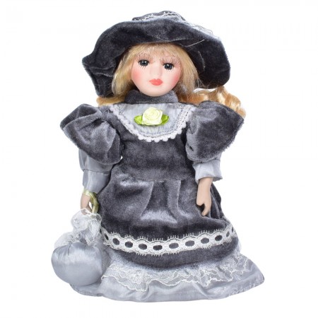 Фарфоровая кукла BabyToys HC08171 21см с подставкой Фарфоровая кукла BabyToys HC08171 21см с подставкой