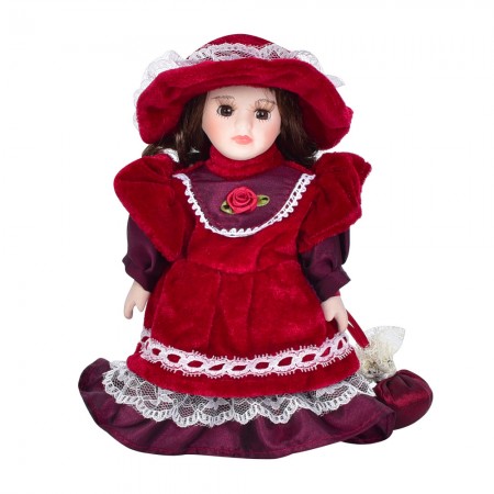 Фарфоровая кукла BabyToys HC08171 21см с подставкой Фарфоровая кукла BabyToys HC08171 21см с подставкой