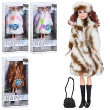 Кукла BabyToys HX888D2-1 30см з сумкою 4 види