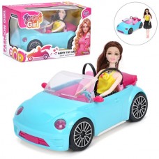 Кукла с машиной BabyToys JM2000B инерционная Кукла с машиной BabyToys JM2000B инерционная
