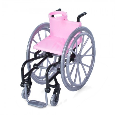 Шарнирная кукла BabyToys KQ159 с инвалидной коляской Шарнирная кукла BabyToys KQ159 с инвалидной коляской