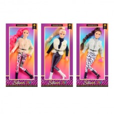 Шарнирная кукла BabyToys LY666-G 30см с сумкой