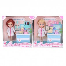 Шарнірна лялька BabyToys RR035 лікар ветеринар 16см