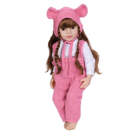 Кукла BabyToys TDQM-28-35B 57см с подгузником и бутылочкой