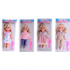 Кукла BabyToys XK010 29см с расческой, 4 вида