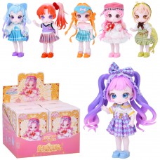 Шарнирная кукла BabyToys YG0103 с нарядом сюрприз 13см Шарнирная кукла BabyToys YG0103 с нарядом сюрприз 13см