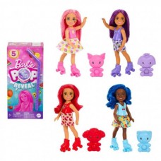 Кукла Челси и друзья "Pop Reveal" серии "Сочные фрукты" Barbie Кукла Челси и друзья "Pop Reveal" серии "Сочные фрукты" Barbie