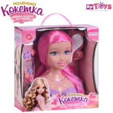 Манекен для причесок BabyToys B229-P с набором парикмахера