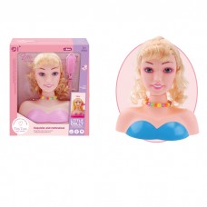 Манекен голова для причесок BabyToys с расческой 19см