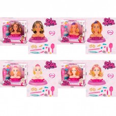 Манекен голова для причесок BabyToys с аксессуарами, 16,5 см
