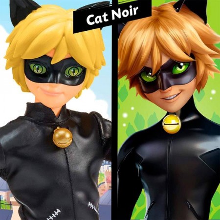 Кукла-мальчик Miraculous Леди Баг и Супер-Кот S2 Супер-Кот 27 см с аксессуарами 