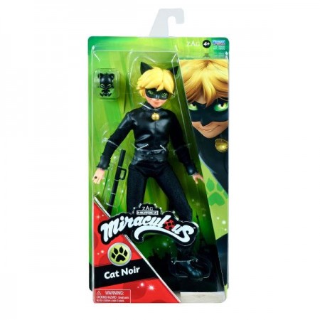 Кукла-мальчик Miraculous Леди Баг и Супер-Кот S2 Супер-Кот 27 см с аксессуарами 