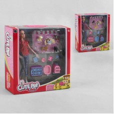 Кукла BabyToys НВ 040 А с 4 питомцами и аксессуарами Кукла BabyToys НВ 040 А с 4 питомцами и аксессуарами