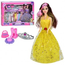 Кукла с нарядом BabyToys 27см платье корона сумка Кукла с нарядом BabyToys 27см платье корона сумка