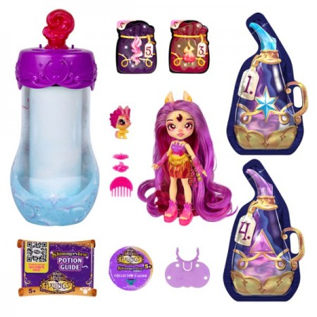 Кукла-сюрприз Пейппа Pixlings TM "Magic Mixies" Игровой набор TM "Magic Mixies", кукла Пейппа (высота 17 см)