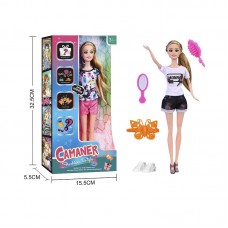 Кукла BabyToys KQ195C 28 см с аксессуарами для девочки