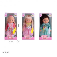 Кукла 30 см BabyToys SY038 с аксессуарами для девочки