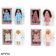 Кукла пластиковая BabyToys 32 см разные цвета для девочек