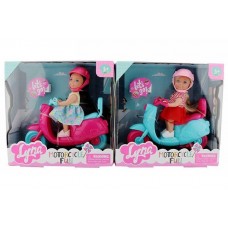 Кукла пластмассовая BabyToys 4607 микс цветов
