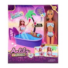 Кукла пластиковая BabyToys 183124 для девочки от 1 года