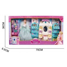 Лялька BabyToys 8616 з косметичним столиком та аксесуарами