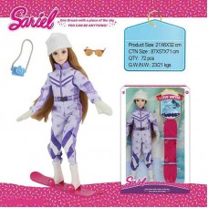 Кукла BabyToys 92011 D с шарнирами, 30 см, с аксессуарами Кукла BabyToys 92011 D с шарнирами, 30 см, с аксессуарами