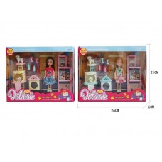 Кукла пластиковая BabyToys 9916 для девочки 26 см