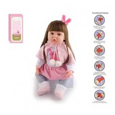 Интерактивная кукла BabyToys 52 см с звуком и волосами