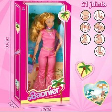 Лялька BabyToys JJ 8764-1 Q 30 см із суглобами та знімним взуттям Лялька BabyToys JJ 8764-1 Q 30 см із суглобами та знімним взуттям